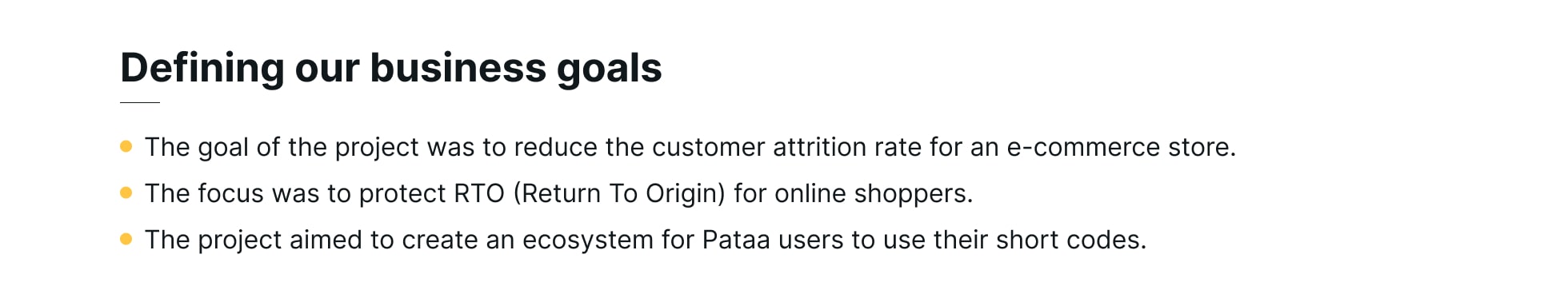 Case study - Pataa Express UPI Checkout